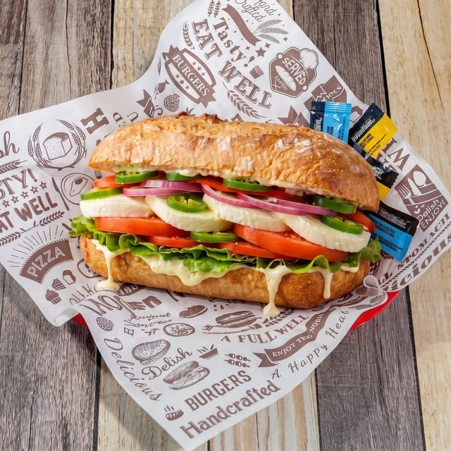 Special Veggie Sandwich.