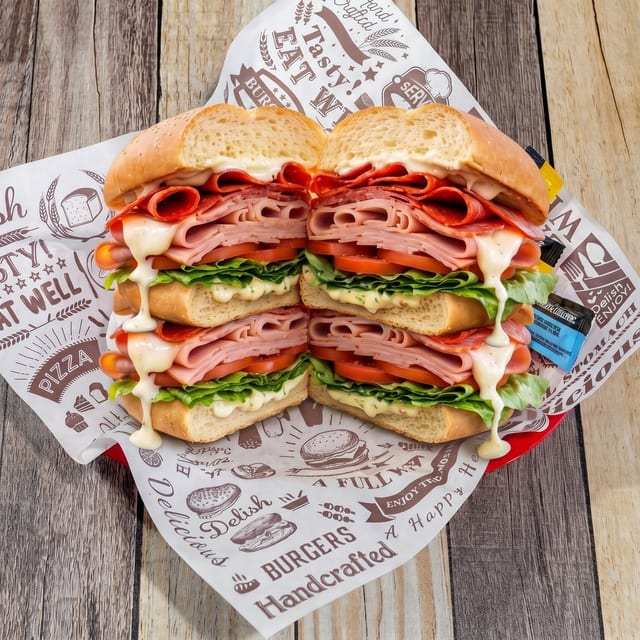 All Meat Sandwich.