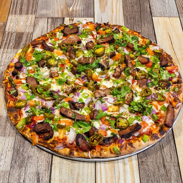 La Mexican Pizza.